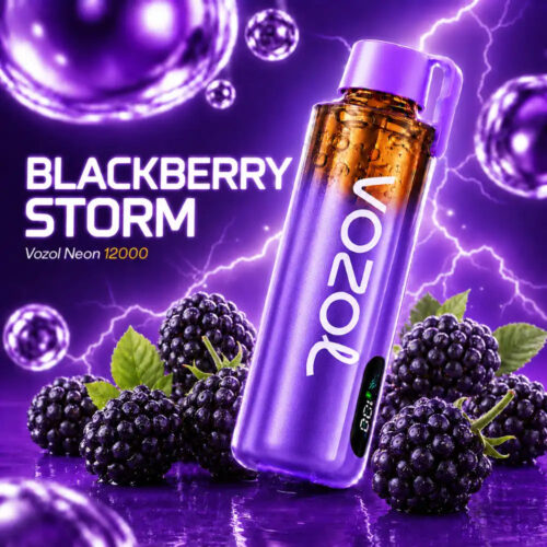 Vozol-Neon-12000-Pro-Blackberry-Storm Vozol Vape Neon 12000 Pro - Blackberry Storm
