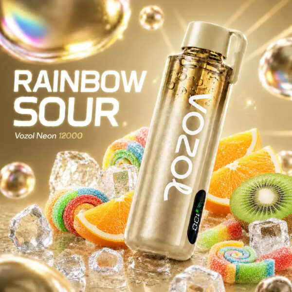 Vozol-Neon-12000-Pro-Rainbow-Sour Vozol Vape Neon 12000 Pro