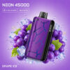 Vozol-Vape-Neon-45000-Grape-Ice Vozol Vape Neon 45000