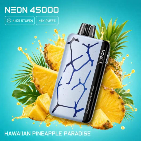 Vozol-Vape-Neon-45000-Hawaiian-Pineapple-Paradise Vozol Vape Neon 45000