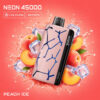 Vozol-Vape-Neon-45000-Peach-Ice Vozol Vape Neon 45000