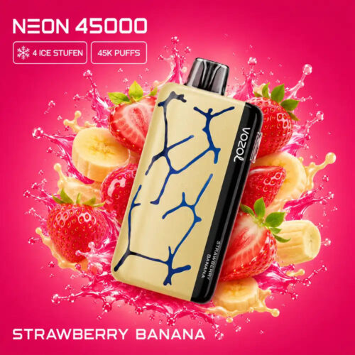 Vozol-Vape-Neon-45000-Strawberry-Banana Vozol Vape Neon 45000 - Strawberry Banana