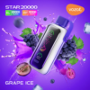 Vozol-Vape-Star-20000-Grape-Ice-1-1 Vozol Vape Star 20000 - Grape Ice