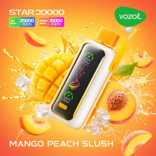 Vozol-Vape-Star-20000-Mango-Peach-Slush Vozol Vape Star 20000 - Mango Peach Slush