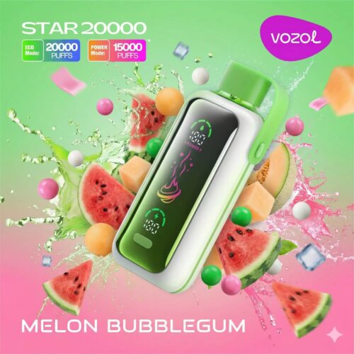Vozol-Vape-Star-20000-Melon-Bubblegum-1-1 Vozol Vape Star 20000 - Melon Bubblegum