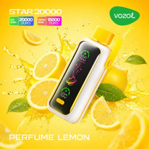 Vozol-Vape-Star-20000-Perfume-Lemon Vozol Vape Star 20000 - Perfume Lemon