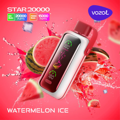 Vozol-Vape-Star-20000-Watermelon-Ice-1-1 Vozol Vape Star 20000 - Watermelon ice