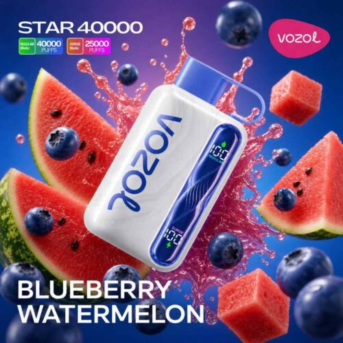 Vozol-Vape-Star-40000-Blueberry-Watermelon Vozol Vape Star 40000 - Blueberry Watermelon