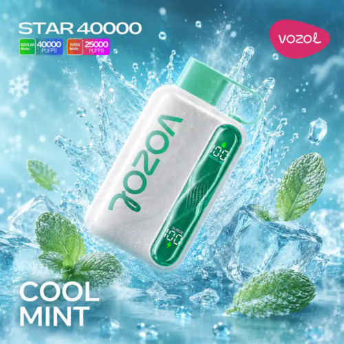 Vozol-Vape-Star-40000-Cool-Mint Vozol Vape Star 40000 - Cool Mint