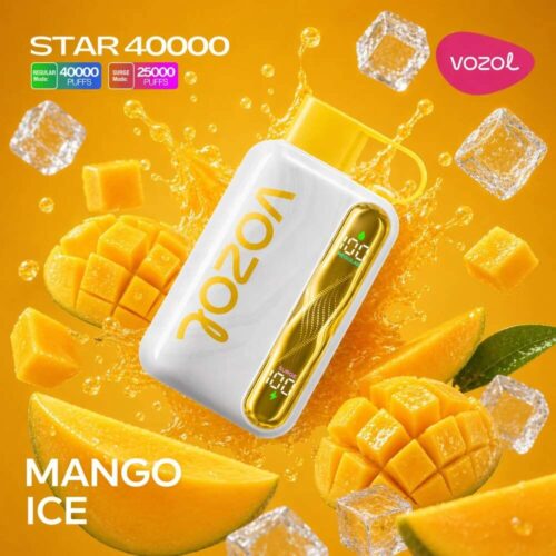 Vozol-Vape-Star-40000-Mango-Ice Vozol Vape Star 40000 - Mango Ice