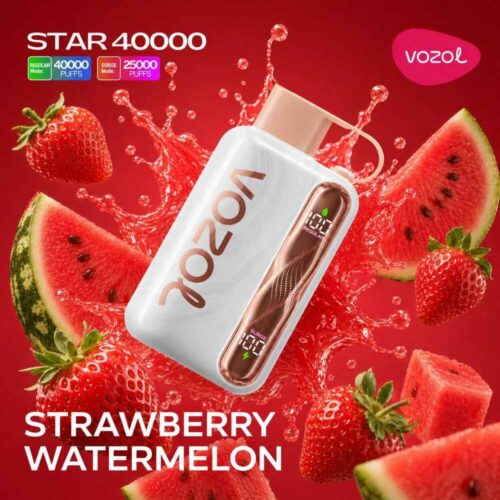 Vozol-Vape-Star-40000-Strawberry-Watermelon Vozol Vape Star 40000 - Strawberry Watermelon
