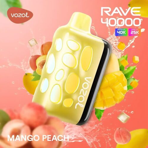 vozol-rave-40000-mango-peach Vozol Vape Rave 40000 - Mango Peach